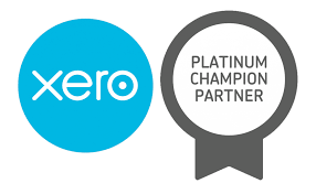 Xero platinum champion partner logo